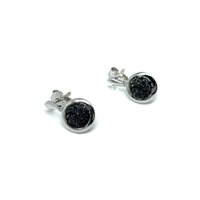 Orecchini World Diamond Group Donna in Oro bianco Diamante Black 0.33 Ct OKT173413N - OKT173413N